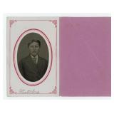 Carl Matches Cheyenne Indian POW Tintype Photo