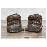 Jennings Brothers Lion Of Lucerne Bookends 2146