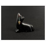 Zuni Carved Howling Wolf Fetish