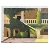 Gary Cook The Patio Painting