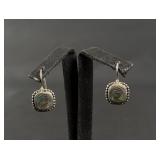 Silpada Sterling Silver Abalone Earrings