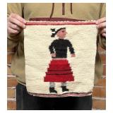 Navajo Pictorial Sampler Female Dancer Rug