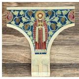 Antique Folk Art Religious Painting