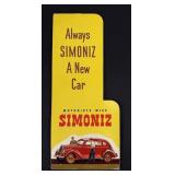 Always Simoniz a New Car Sign