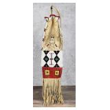 Sioux Native American Indian Beaded Pipe Bag