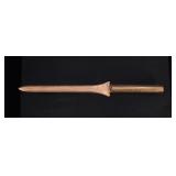 Fort Benton Montana Copper Letter Opener