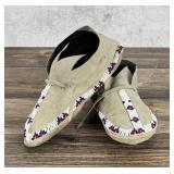 Blackfoot Native American Indian Beaded Moccasins