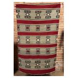 Navajo Indian Rio Grande Blanket Rug