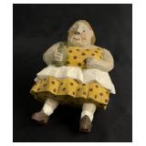 Paige Koosed Folk Art Carved Shelf Woman