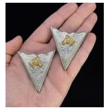 Crockett Renalde Cowboy Shirt Collar Tabs