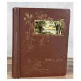 Antique RPPC Real Photo Postcard Album Iowa