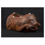 Haida Northwest Coast Beaver Grease Bowl