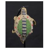 Plains Native American Indian Beaded Fetish