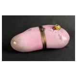 Limoges Peint Main Porcelain Trinket Box Potato