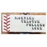 Montana Tractor Pullers Association Masonite Sign