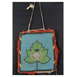 Nez Perce Native American Indian Beaded Bag