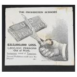 Anti Prohibition Broadside The Scissors