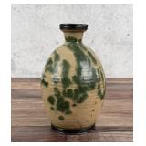 Five Dynasties Chinese Sancai Pottery Bottle Jar