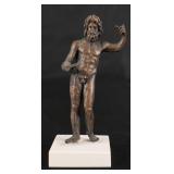 Roman Bronze Statue of Jupiter or Neptune
