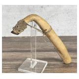 Montana Crow Indian Elk Horn Hide Scraper