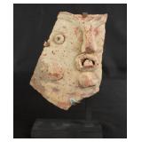 Greco Roman Terracotta Mask Fragment