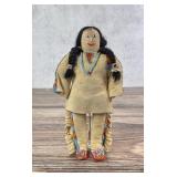 Sioux Native American Indian Beaded Doll