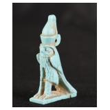 Ancient Egyptian Faience Amulet of Horus