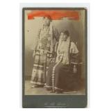 Frank Bennett Fiske Crow Indian Cabinet Photo