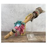 Native American Indian Stone War Club