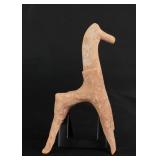 Ancient Boeotian Terracotta Horse Sculpture