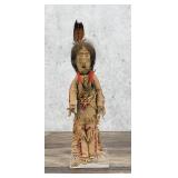 Native American Indian Beaded Buckskin Doll