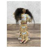 Sioux Native American Indian Beaded Doll