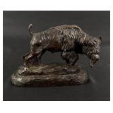 Earle Erik Heikka Montana Buffalo Bronze