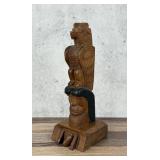 Edward Guerin Musqueam Northwest Coast Totem Pole