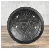 Haida Northwest Coast Argillite Bowl or Plate