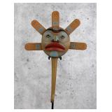 Haida Northwest Coast Indian Sun Rattle