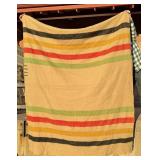 Hudsons Bay Style Wool Trade Blanket 4 Point
