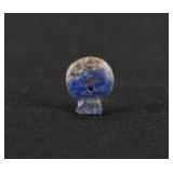 Ancient Egyptian Lapis Lazuli Sun Disc Amulet