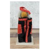 Haida Northwest Coast Indian Beaded Doll