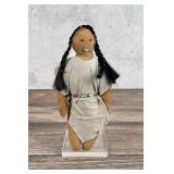 Native American Indian Double Sided Buckskin Doll