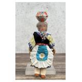Acoma Pueblo Doll with Miniature Pot