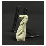 Ancient Egyptian Faience Taweret Amulet