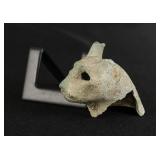 Ancient Egyptian Bronze Cat Head of Bastet
