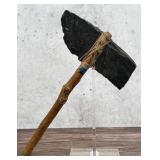 Native American Indian Stone Axe Hammer