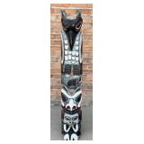 Haida Northwest Coast Indian Totem Pole