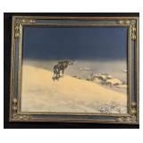 Antique Victor Kowalski Lone Wolf Print