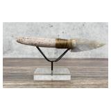 Bo Earls Handmade Horn Handle Knife