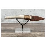 Bo Earls Handmade Horn Handle Knife