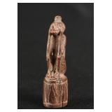 Ancient Egyptian Baboon Wood Amulet of Thoth