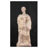 Ancient Greek Helenestic Tanagra Terracotta Figure